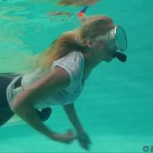 wamtec: Underwater Fashion Series--Snorkel in Clothes