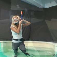 wamtec: Underwater Fashion Series--Snorkel in Clothes