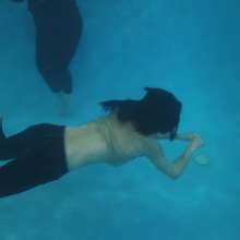 WetlookFashion: Vex Teaches Shannon How To Model in the Pool
