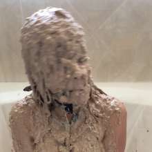 Slimed Models: Vivi Gagged, Slimed With Cat Food and Dog Food