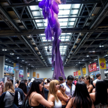 Bobographer: Comic Convention vs Purple Slime