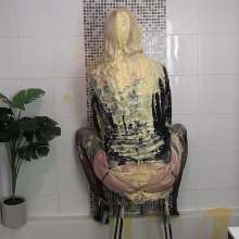 custardcouple: Messy N Wet Hairwash 2