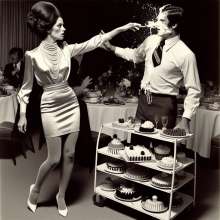 Sir Sloppy: 1970's Women having fun with men!