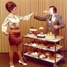 Sir Sloppy: 1970's Women having fun with men!