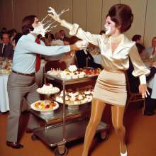 Sir Sloppy: 1970's Women having fun with men!
