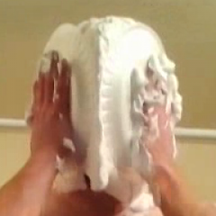 red: Just Me Pied