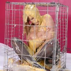HotWamHD: Penny in the Custard Cage at Hotwamhd