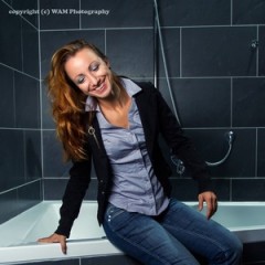 WAM Photography: WAM Photography--Bibi soaked in her jeans