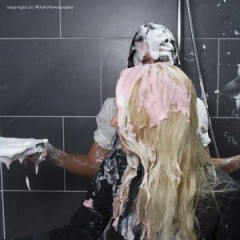 WAM Photography: Chiara and Sabrina Get Messy with Pies--Reduced Price!