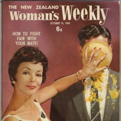 WAM Lover: Magazine cover from the 60's- Woman pieing man