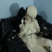 Stella: Stella trashes a dress with oatmeal.