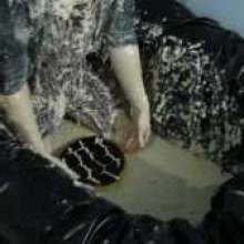 Stella: Stella continues trashing a dress with oatmeal and cake.