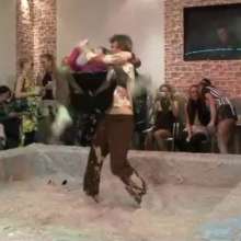: Eurobabes with Mud Rage