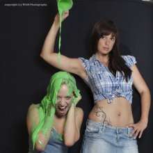 WAM Photography: Weekend Sale--Tammy and Leslie and Lots of Slime