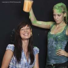 WAM Photography: Weekend Sale--Tammy and Leslie and Lots of Slime