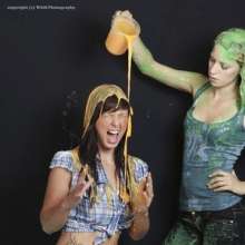 WAM Photography: Weekend Sale--Tammy and Leslie and Lots of Slime