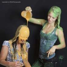 WAM Photography: Weekend Sale--Tammy and Leslie and Lots of Slime