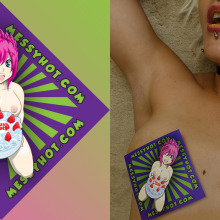 messyhot: MessyHot sploshing art prints, shirts, and stickers