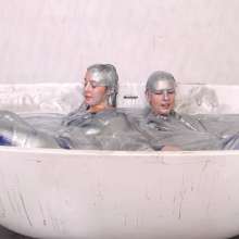 MostWam: Sky and Janet Oil Pouring and Gunge Bath [Braless]