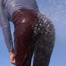 LisaMoomin: Wet Jeans and Sportswear!
