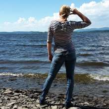 Perfectwetlook: Zuzka in the Lake