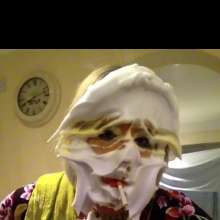 SmokySharon: Smoky Sharon CD gets pied!