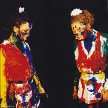 katew: Jenny and Caroline get painted