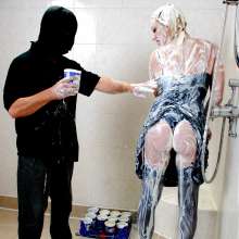 WSMProductions: Mr. Nasty meets Axajay for sploshed domination and bdsm -wsm