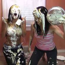 RevSlymsford: Jayce and Jilly's Tit 4 Tat Messy Catfight..Sibling Rivalry!