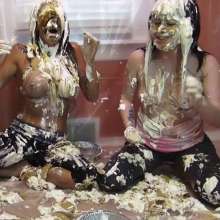 RevSlymsford: Jayce and Jilly's Tit 4 Tat Messy Catfight..Sibling Rivalry!