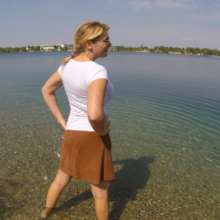 Perfectwetlook: Zuzka in the Lake