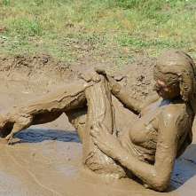 EuroWAM Team: Muddy all over--new girl on the site