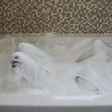 Stella: Stella orgasms and gets stuck in a tub of fluffy white slime.
