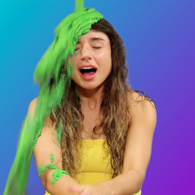 PieZone: First Scene of 2019: Jess Gets The Green Slop!