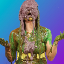 PieZone: First Scene of 2019: Jess Gets The Green Slop!