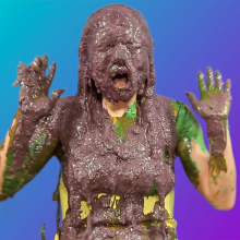 PieZone: First Scene of 2019: Jess Gets The Green Slop!