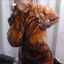 RevSlymsford: 34K Huge Boobed Cleo's Thorough Naked Wamming