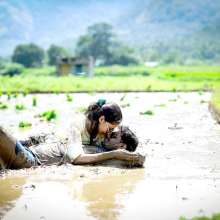 TimsMessyFiction: Indian Newlyweds in the Mud