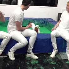 WamtasticUK: Band Members Photoshoot Ends up in Green Gunk Wrestle