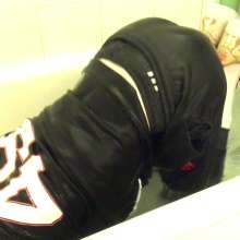 vro: Bath with Adidas Hoodie Joggers Soccer Kit and Nike AF1
