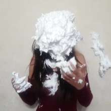 Top Messy Girls: Big Pies in the Face of the Head