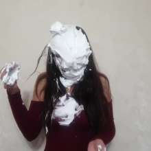 Top Messy Girls: Big Pies in the Face of the Head