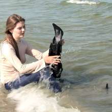 EuroWAMstore: Caroline Wets Her Boots and Jeans