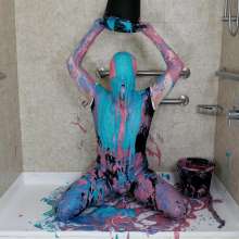 KinkyCosplayer: Cotton Candy Slime