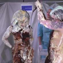 RevSlymsford: Pies On A Plane 2!  Passengers'  Sexy Erotic Piefight