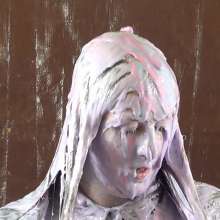 LiquidX: Michaela in Denim in the Foam-Filling 'SupaGunga'
