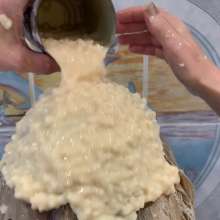 KatrinaMessyMilf: Katrina Food Sploshing with Rice Pudding