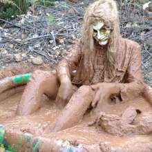 Wetlook Doll: Mud School Uniform