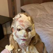 KatrinaMessyMilf: Schoolgirl Katrina Gets Pied