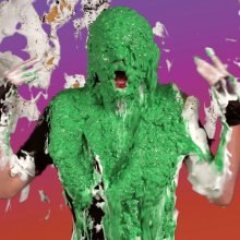 PieZone: Sexy Cop Loraina Gets Full Cream Splattered!